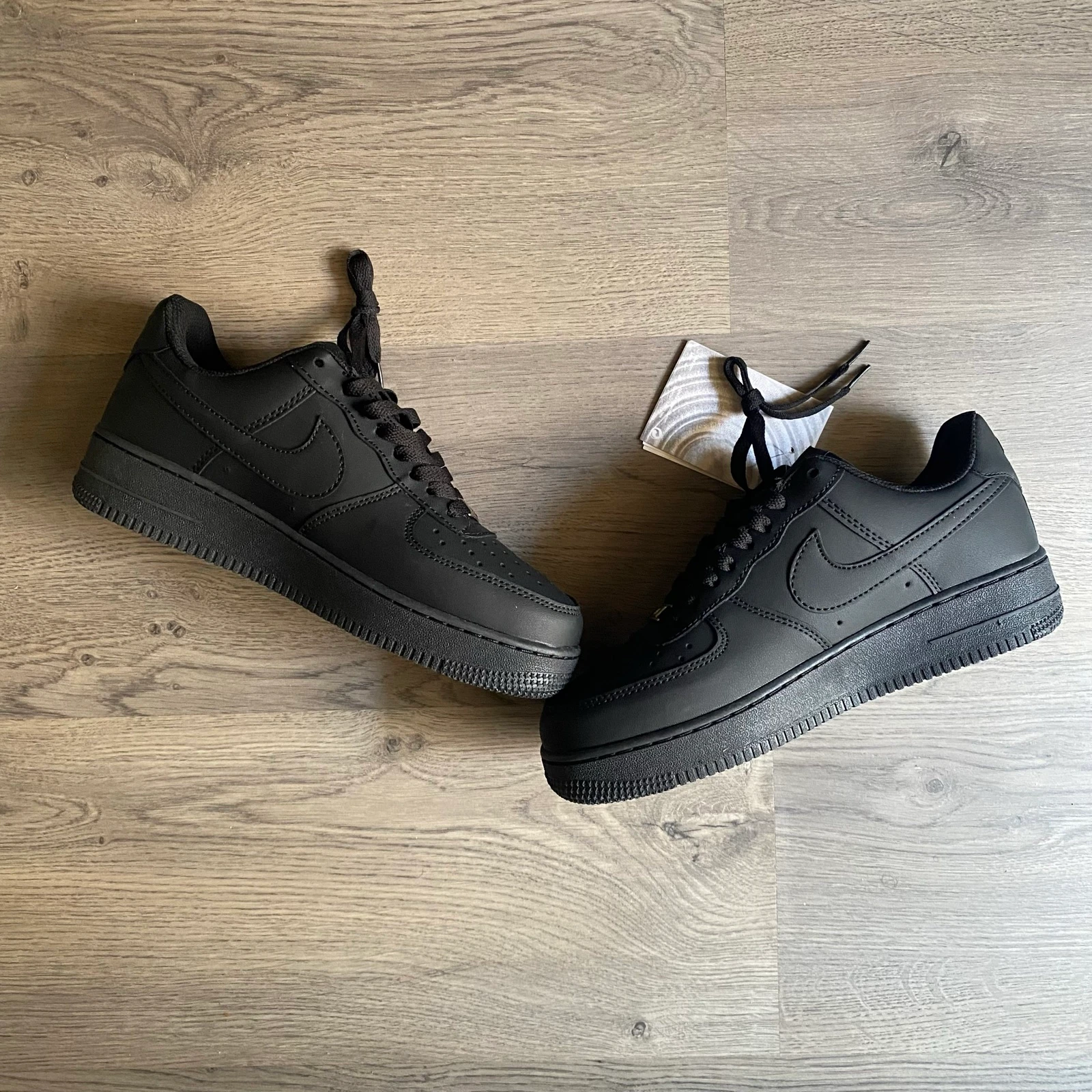 Nike Air Force 1 Triple Black Negras | Talla 40 | Nuevas | Con Caja – photo 4